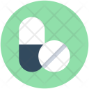 Capsule Drugs Medical Icon