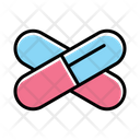 Capsules Medicine Pills Icon