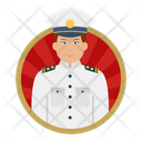 Pilot Sailor Marine Icon