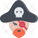 Captain Bandit Pirate Icon
