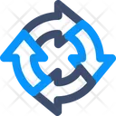 Captcha Icon - Download in Colored Outline Style