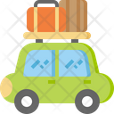 Car Transportation Baggage Icon