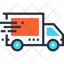 Car Delivery Fast Icon