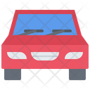 Car Front View Driving Icon