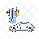 Car Air Conditioning Winter Summer Icon