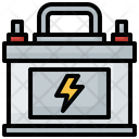 Car Battery Vehicle Battery Accumulator Icon
