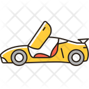 Car Butterfly Doors Icon