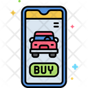 Car Buying Application Car Buying App Car Icon