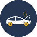 Car Collision From Front Automobile Car Icon