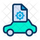 Configuration Gear Transportation Icon