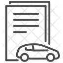 Car document  Icon