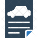 Car Document  Icon