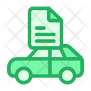 Car Document Maintenance Icon