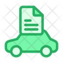 Car Document Maintenance Icon