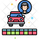 Car Driving Test Schedule Test Drive Car Test Icon