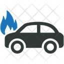Car Fire Auto Icon