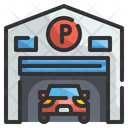 Car Garage Garage Parking Icon