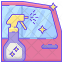 Car Glass Cleaner Icon