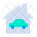 Auto Service Car Car Shed Icon