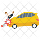 Car Injury Car Accident Bodily Injury Icon
