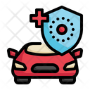 Car Protection Shield Icon
