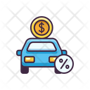 Car Loan Rates Icon