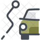Car Segment Path Navigation Icon