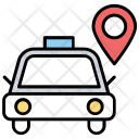 Car Tracking System Icon