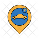 Car Parking Location Parking Location Location Pin Icon