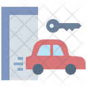 Rent Key Car Icon