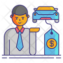 Car Salesman Icon
