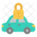 Car Security Car Lock Car Protection Icon