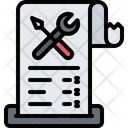 Car Service Bill  Icon