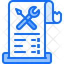 Car Service Bill  Icon