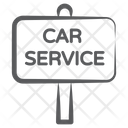 Car Service Board  Icon
