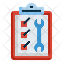Car Service Checklist Icon