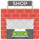 Workshop Garage Storehouse Icon