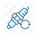 Car spark plug  Icon