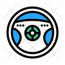 Steering Drive Car Icon
