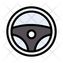 Drive Steering Car Icon