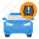 Car Tire Pressure  Icon