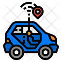 Car Tracking  Icon
