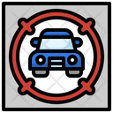 Car Tracking Car Tracking Icon