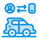 Car Traveling Icon