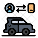 Car Transport Man Icon