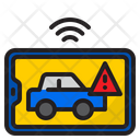 Car Warning Smart Car Car Application Icon