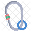 Carabiner Clibing Safety Icon