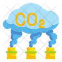 Carbon Dioxide Pollution Co 2 Icon