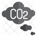 Carbon Dioxide Co 2 Pollution Icon