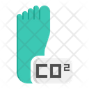 Carbon Footprint Carbon Dioxide Carbon Icon